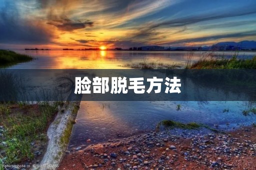 脸部脱毛方法：告别烦恼的秘诀