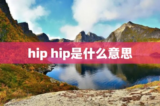 hip hip是什么意思
