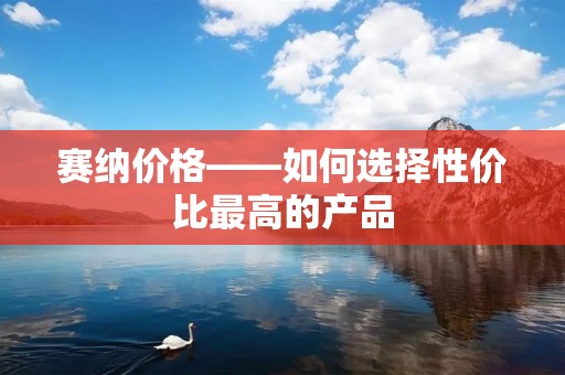 赛纳价格——如何选择性价比最高的产品