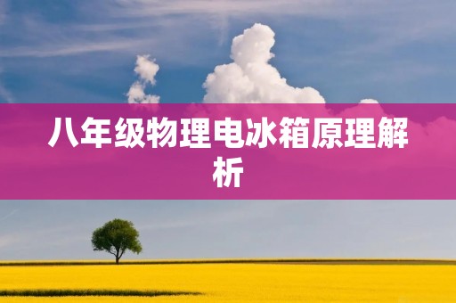 八年级物理电冰箱原理解析