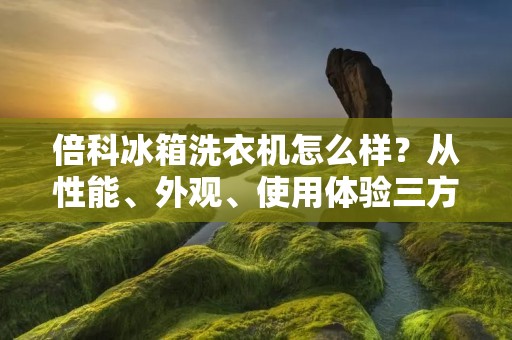 倍科冰箱洗衣机怎么样?从性能、外观、使用体验三方面分析 倍科冰箱洗衣机怎么样?从性能、外观、使用体验三方面分析