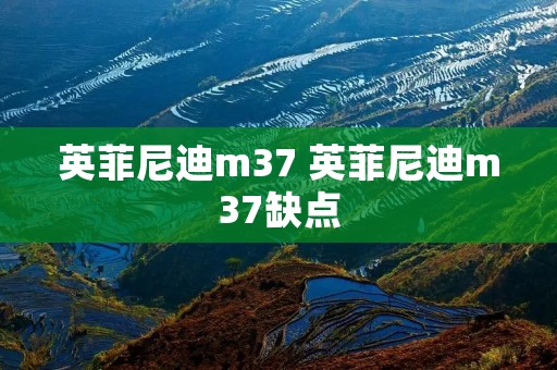英菲尼迪m37 英菲尼迪m37缺点 英菲尼迪m37 英菲尼迪m37缺点