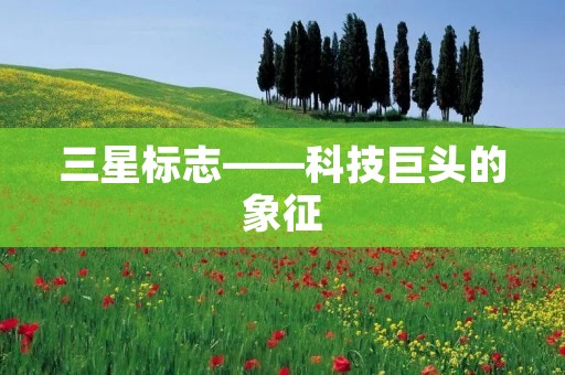 三星标志——科技巨头的象征 三星标志——科技巨头的象征