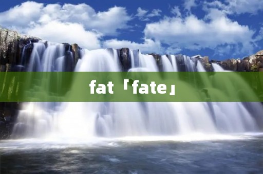fat「fate」 fat「fate」