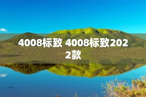 4008标致 4008标致2022款