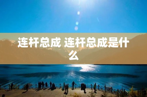连杆总成 连杆总成是什么