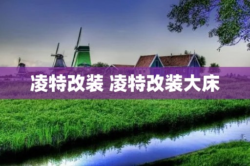 凌特改装 凌特改装大床