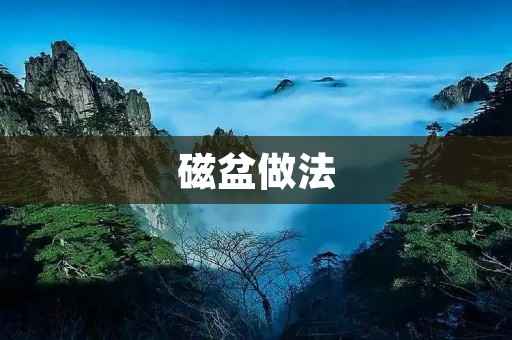 磁盆做法：打造一份健康美食