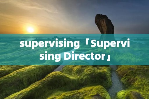 supervising「Supervising Director」 supervising「Supervising Director」