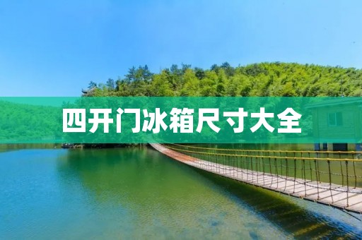 四开门冰箱尺寸大全