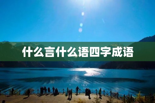 什么言什么语四字成语:言简意赅