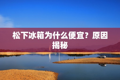 松下冰箱为什么便宜？原因揭秘