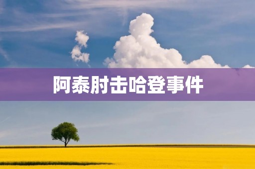 阿泰肘击哈登事件：NBA的暴力与道德的较量