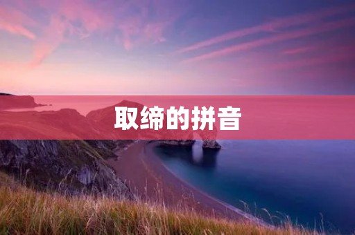 取缔的拼音:法律武器下的严打行动