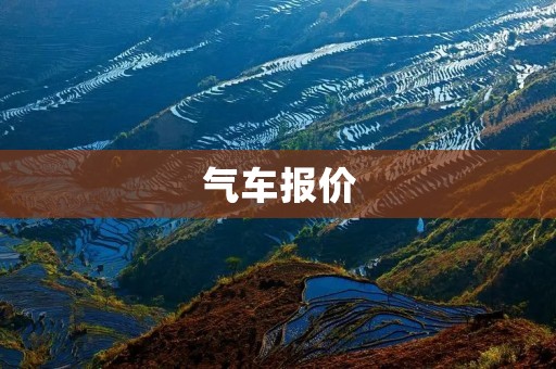 气车报价：挑选适合自己的气能车