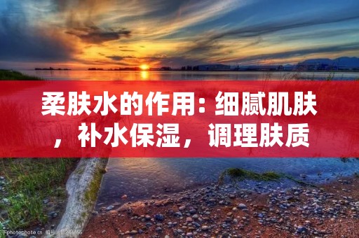 柔肤水的作用: 细腻肌肤,补水保湿,调理肤质 柔肤水的作用: 细腻肌肤,补水保湿,调理肤质