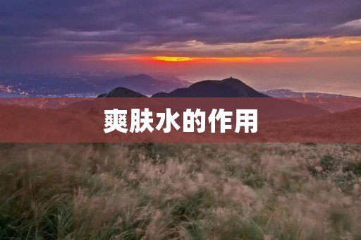 爽肤水的作用:深入清洁肌肤,补充肌肤水分,调节肌肤酸碱度 爽肤水的作用:深入清洁肌肤,补充肌肤水分,调节肌肤酸碱度