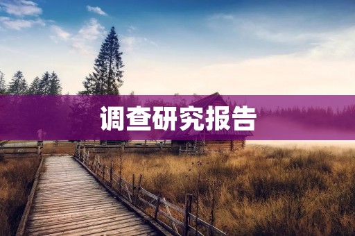 调查研究报告:中国青少年网络游戏成瘾现状分析