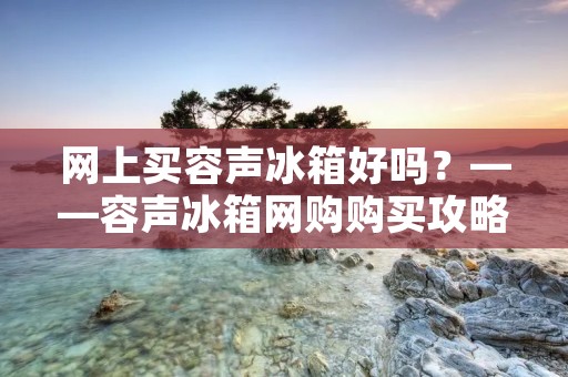 网上买容声冰箱好吗?——容声冰箱网购购买攻略 网上买容声冰箱好吗?——容声冰箱网购购买攻略