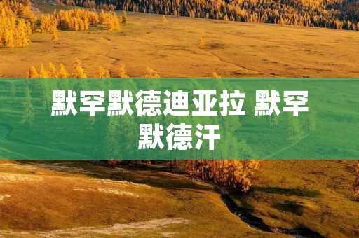 默罕默德迪亚拉 默罕默德汗