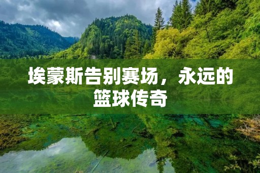 埃蒙斯告别赛场,永远的篮球传奇 埃蒙斯告别赛场,永远的篮球传奇