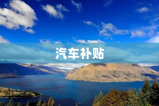 汽车补贴:政策效果与争议 汽车补贴:政策效果与争议