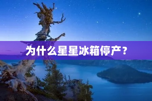 为什么星星冰箱停产？