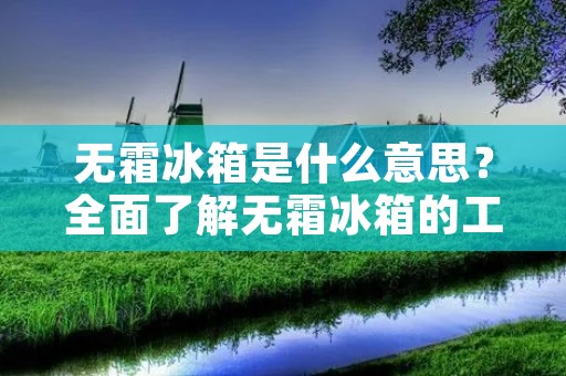 无霜冰箱是什么意思?全面了解无霜冰箱的工作原理及优缺点 无霜冰箱是什么意思?全面了解无霜冰箱的工作原理及优缺点