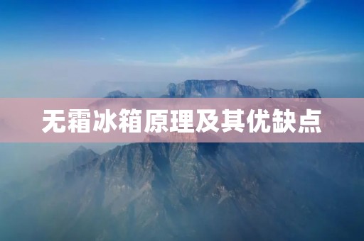 无霜冰箱原理及其优缺点 无霜冰箱原理及其优缺点