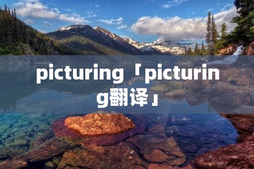 picturing「picturing翻译」