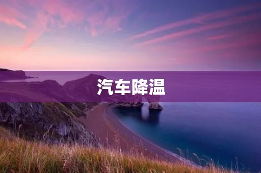汽车降温:有效减少车内高温带来的不适 汽车降温:有效减少车内高温带来的不适