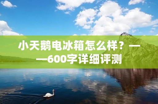小天鹅电冰箱怎么样?——600字详细评测 小天鹅电冰箱怎么样?——600字详细评测