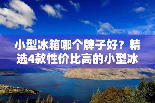 小型冰箱哪个牌子好？精选4款性价比高的小型冰箱，让你轻松选购！