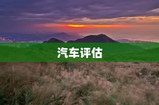 汽车评估：如何正确评估一辆二手车？