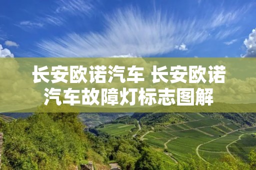 长安欧诺汽车 长安欧诺汽车故障灯标志图解 长安欧诺汽车 长安欧诺汽车故障灯标志图解
