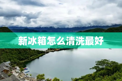 新冰箱怎么清洗最好