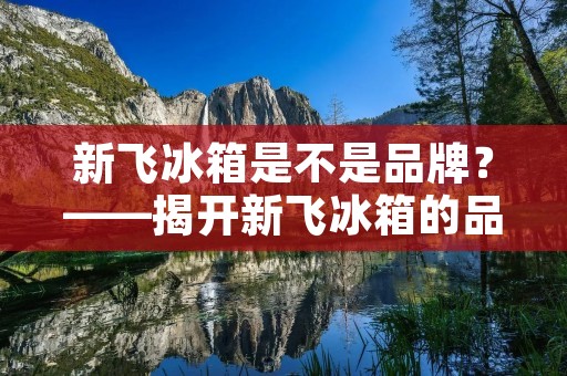 新飞冰箱是不是品牌?——揭开新飞冰箱的品牌之谜 新飞冰箱是不是品牌?——揭开新飞冰箱的品牌之谜