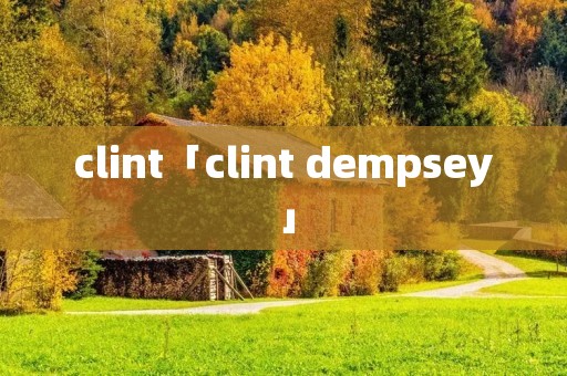 clint「clint dempsey」