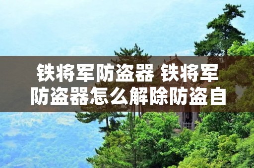 铁将军防盗器 铁将军防盗器怎么解除防盗自动上锁