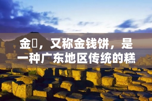 金粿,又称金钱饼,是一种广东地区传统的糕点,以其金黄色的外观和香甜可口的口感而闻名。今天,我们来分享一下金粿的制作方法,让大家也能在家里制作出美味的金粿来品尝。 金粿,又称金钱饼,是一种广东地区传统的糕点,以其金黄色的外观和香甜可口的口感而闻名。今天,我们来分享一下金粿的制作方法,让大家也能在家里制作出美味的金粿来品尝。