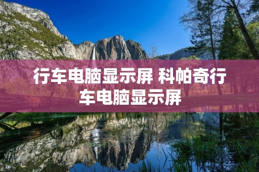 行车电脑显示屏 科帕奇行车电脑显示屏