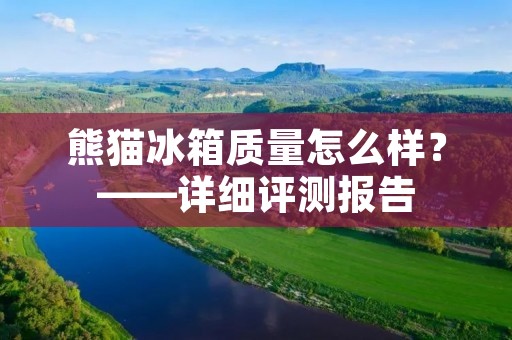 熊猫冰箱质量怎么样?——详细评测报告 熊猫冰箱质量怎么样?——详细评测报告