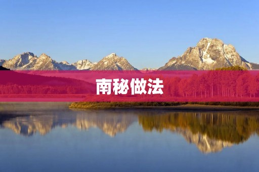 南秘做法：让菜肴更美味的秘密
