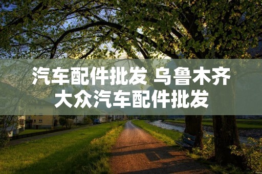 汽车配件批发 乌鲁木齐大众汽车配件批发