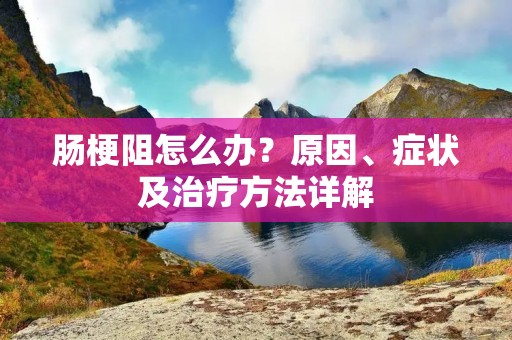 肠梗阻怎么办?原因、症状及治疗方法详解 肠梗阻怎么办?原因、症状及治疗方法详解