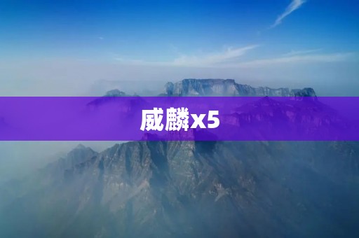 威麟x5:高品质SUV,领航未来 威麟x5:高品质SUV,领航未来