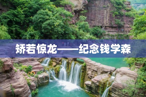 矫若惊龙——纪念钱学森 矫若惊龙——纪念钱学森