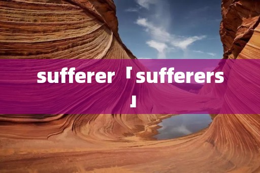 sufferer「sufferers」 sufferer「sufferers」