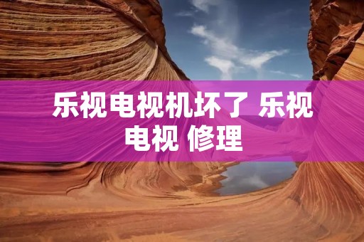 乐视电视机坏了 乐视电视 修理