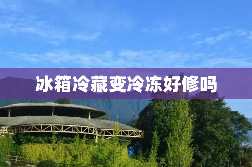 冰箱冷藏变冷冻好修吗